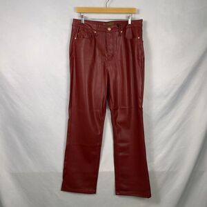 Judy Blue Richly Royal and Red Pants Red